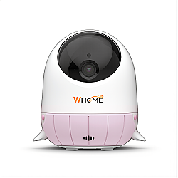Baby Cam+ Smart Baby and Home Camera, Pink - 1