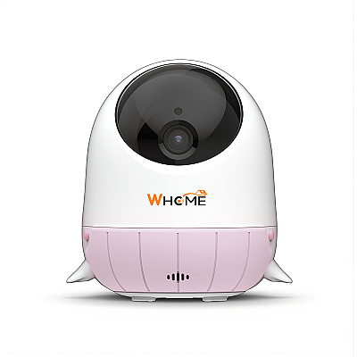 Baby Cam+ Smart Baby and Home Camera, Pink - 1
